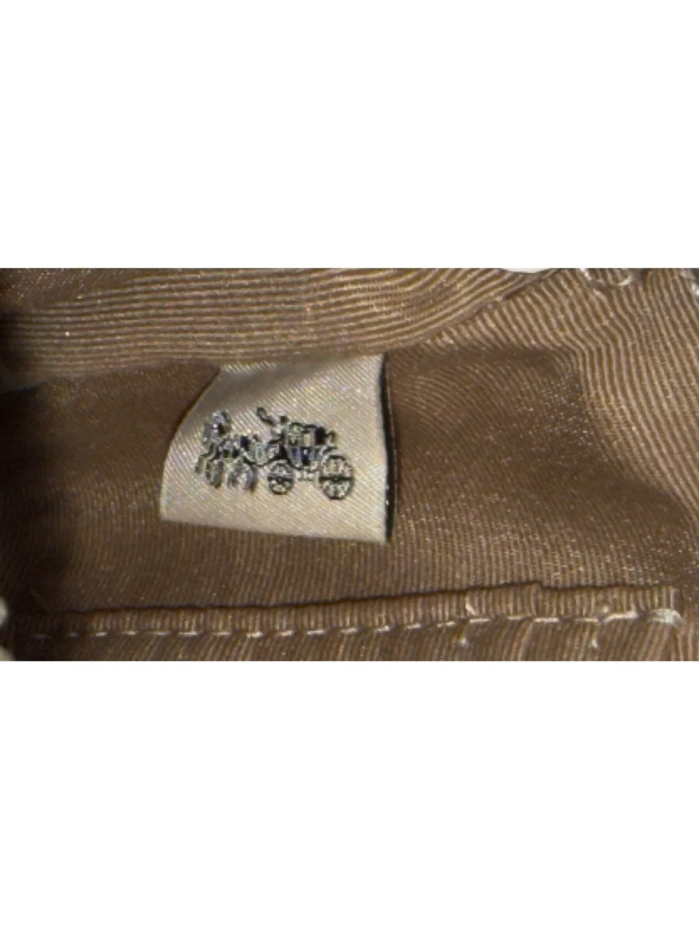 Coach Nolita 15 Mini Bag In Signature White With Charm